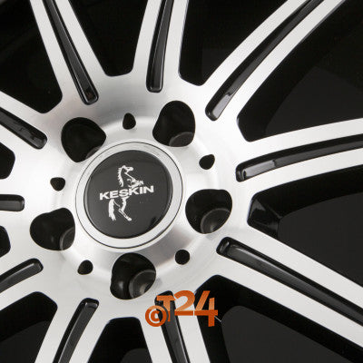 KESKIN Velgen - KT16 DYNAMIC Black Front Polished (BFP) - 18 inch