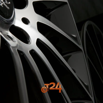 KESKIN Velgen - KT18 TURBO Black Front Polish (BFP) - 18 inch