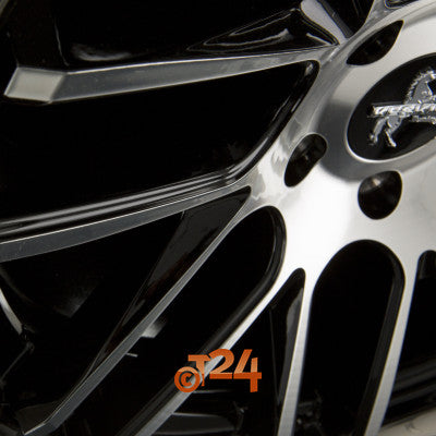 KESKIN Velgen - KT14 CONCAVE Black Front Polish Steel Lip (BFPSL) - 20 inch