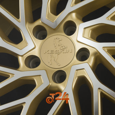 KESKIN Velgen - KT20 FUTURE Gold Front Polish (GFP) - 19 inch