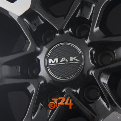 MAK Velgen - GRAVEL Black Mirror Face - 19 inch