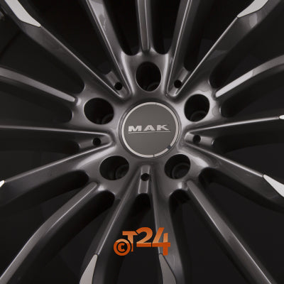 MAK Velgen - RAPP Gun Metal Mirror Face - 21 inch