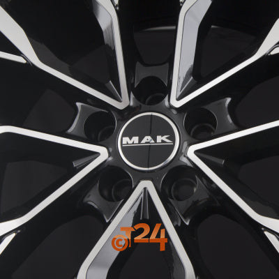 MAK Velgen - KENT Black Mirror Face - 22 inch