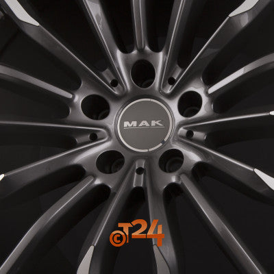 MAK Velgen - RAPP Gun Metal Mirror Face - 19 inch