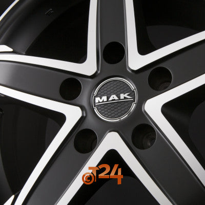 MAK Velgen - KING 5 Ice Black - 16 inch