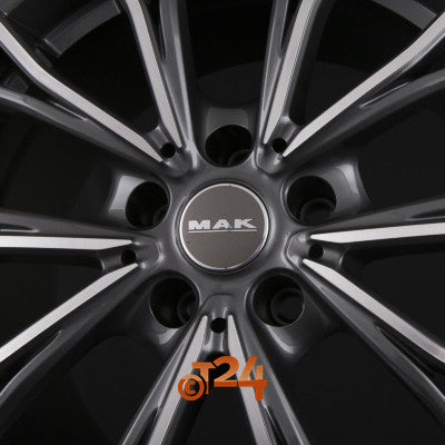 MAK Velgen - MARK Gun Metal Mirror Face - 17 inch