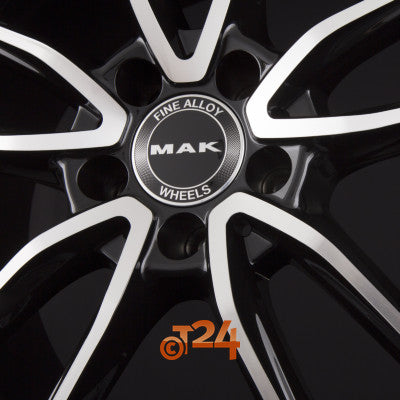 MAK Velgen - EVO Black Mirror Face - 19 inch