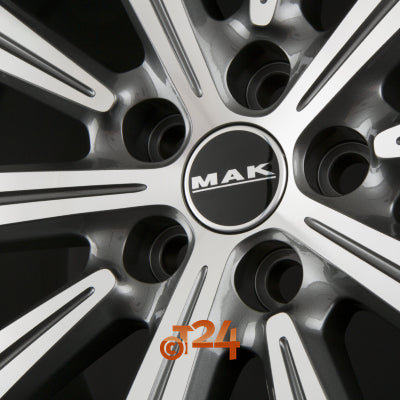 MAK Velgen - BIRMINGHAM Gun Metal Mirror Face - 22 inch