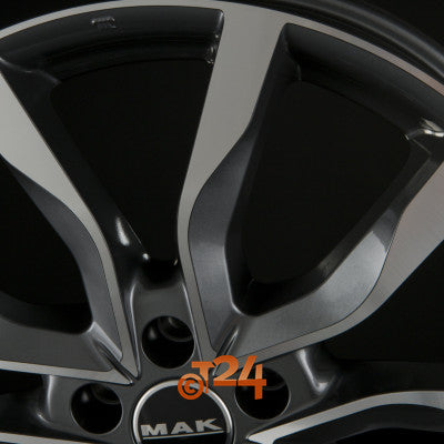 MAK Velgen - HIGHLANDS Gun Metallic Mirror Face - 20 inch