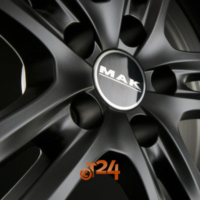 MAK Velgen - ZENITH Matt Black - 17 inch