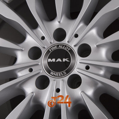 MAK Velgen - KRONE Silver - 17 inch