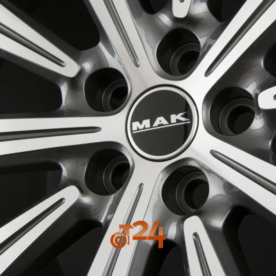 MAK Velgen - BIRMINGHAM Gun Metal Mirror Face - 20 inch