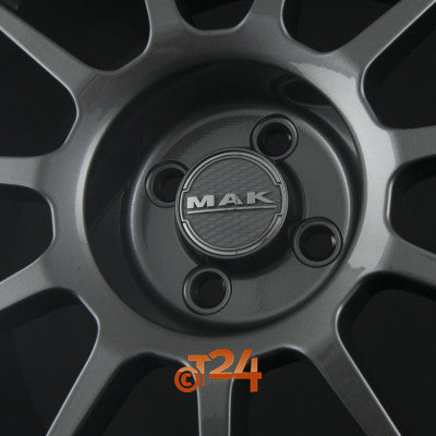 MAK Velgen - NTT Gloss Gun Metallic - 17 inch