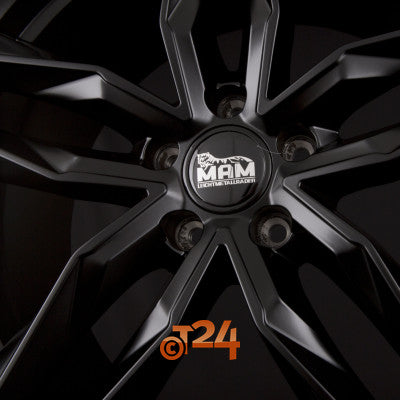 MAM Velgen - MAM RS3 Matt Black Painted  - 19 inch