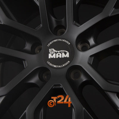 MAM Velgen - MAM RS4 Matt Black Painted  - 19 inch