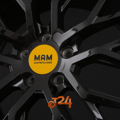 MAM Velgen - MAM RS4 Black Painted  - 20 inch