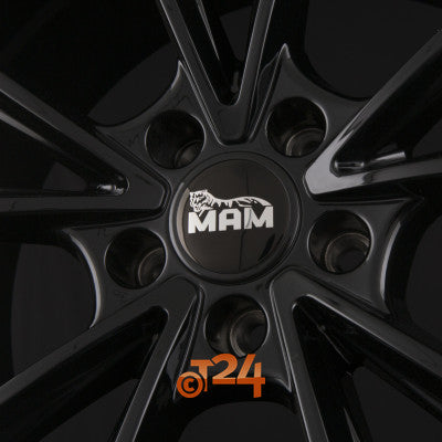 MAM Velgen - MAM A5 Black Painted  - 19 inch
