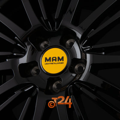 MAM Velgen - MAM A4 Black Painted  - 19 inch