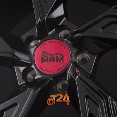 MAM Velgen - MAM RS5 Black Painted  - 17 inch