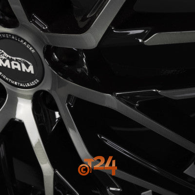 MAM Velgen - MAM RS4 Gun Metal Brushed  - 18 inch