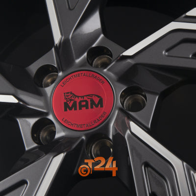 MAM Velgen - MAM RS5 Palladium Front Polish  - 20 inch
