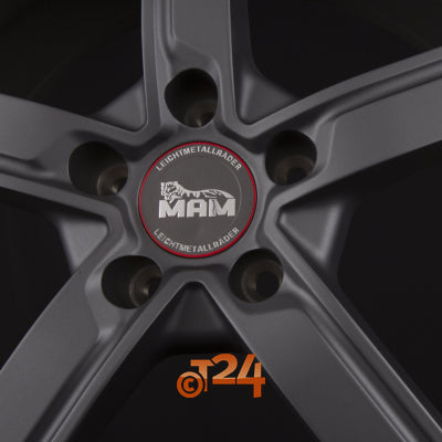 MAM Velgen - MAM W4 Matt Grey  - 17 inch