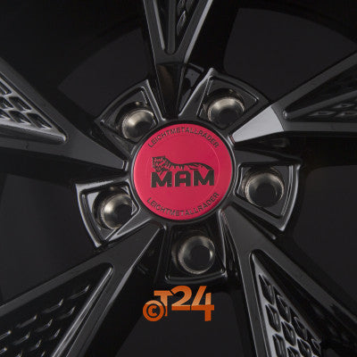 MAM Velgen - MAM RS6 Black Painted  - 18 inch
