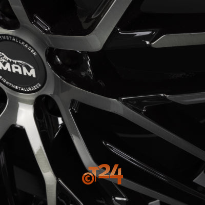 MAM Velgen - MAM RS4 Gun Metal Brushed  - 20 inch