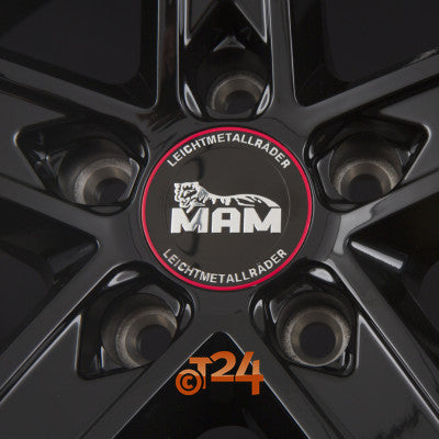 MAM Velgen - MAM OX-18 Black Painted  - 19 inch