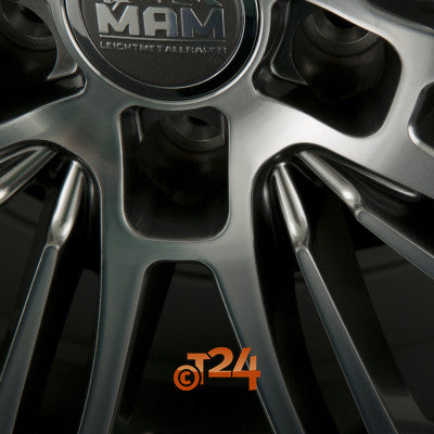MAM Velgen - MAM A4 Hyper Front Polish  - 17 inch