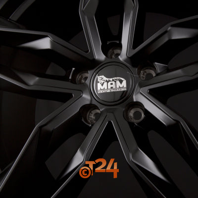 MAM Velgen - MAM RS3 Matt Black Painted  - 16 inch
