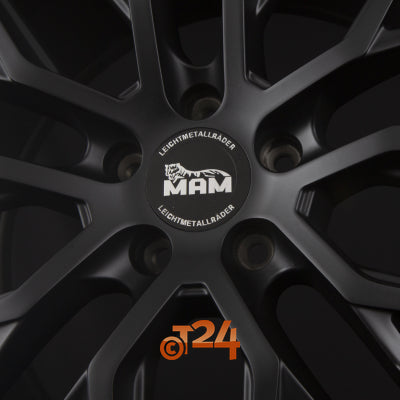 MAM Velgen - MAM RS4 Matt Black Painted  - 19 inch