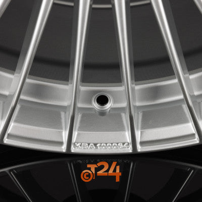 MOTEC Velgen - VENOM (MCT18) High Gloss Silber - 19 inch