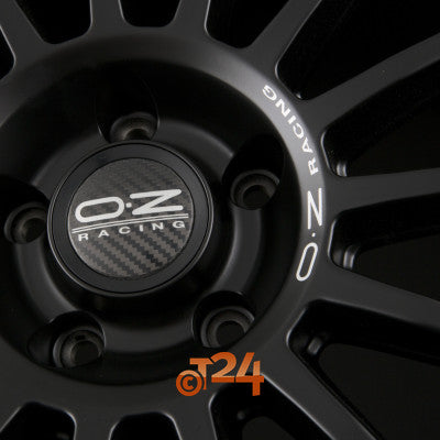 OZ Velgen - SUPERTURISMO DAKAR Matt Black + Silver Lettering - 20 inch