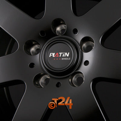 PLATIN Velgen - P 04 Matt Black - 16 inch