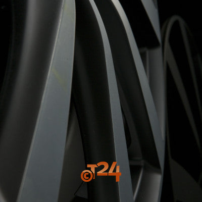 PLATIN Velgen - P 66 Schwarz Matt Poliert - 19 inch