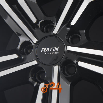 PLATIN Velgen - P 97 Black Polished - 18 inch