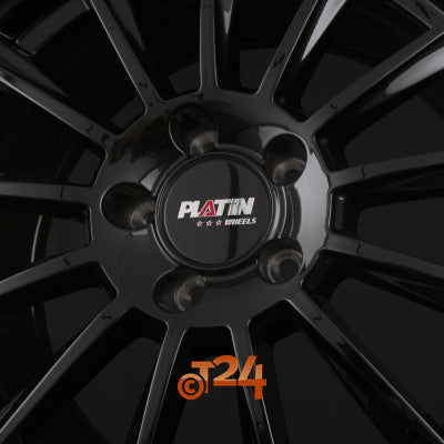 PLATIN Velgen - P 74 Black Shiny - 18 inch