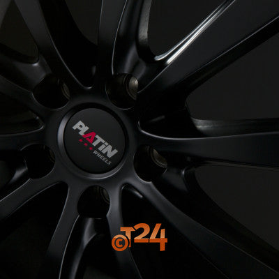 PLATIN Velgen - P 66 Schwarz Matt - 19 inch