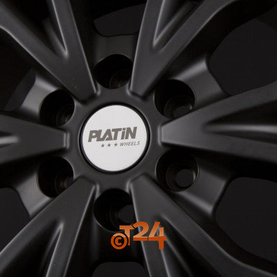 PLATIN Velgen - P 86 Black Matt - 16 inch
