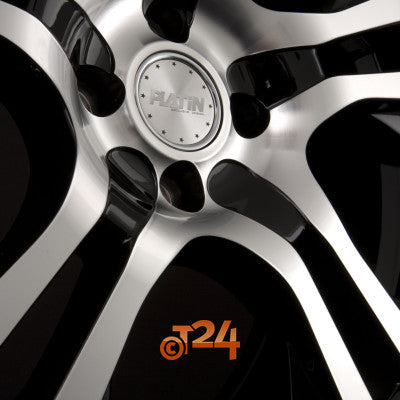 PLATIN Velgen - P 53 Schwarz Poliert - 15 inch