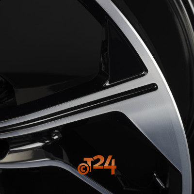 PLATIN Velgen - P 116 Black Polished - 18 inch