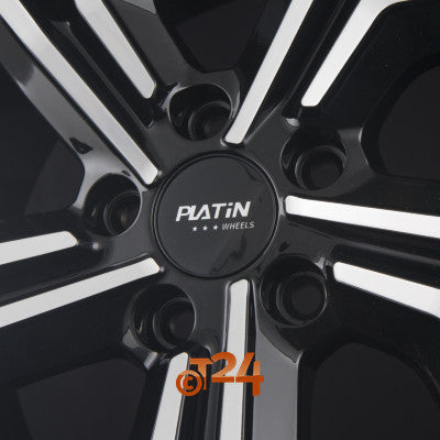 PLATIN Velgen - P 97 Black Polished - 16 inch