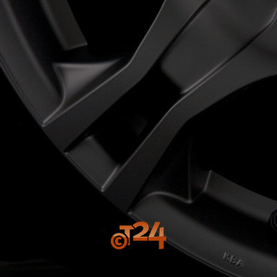 PLATIN Velgen - P 53 Matt Black - 15 inch