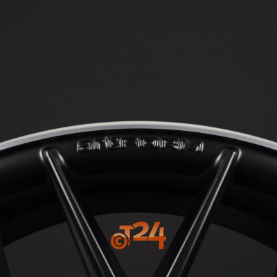 artFORM Velgen - AF-801 Flat Black Rim Polished - 20 inch