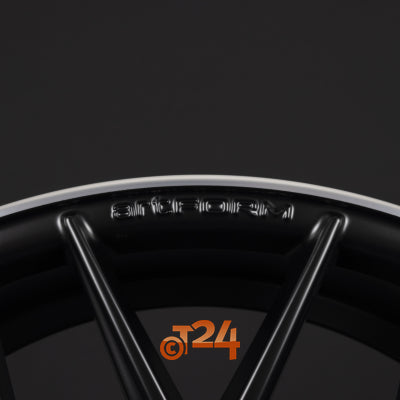 artFORM Velgen - AF-801 Flat Black Rim Polished - 20 inch