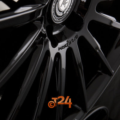 artFORM Velgen - AF-401 Black Rim Polished - 23 inch