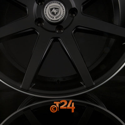 artFORM Velgen - AF-302 Flat Black Rim Polished - 20 inch