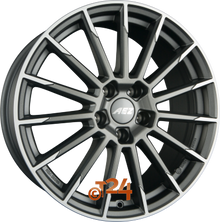 AEZ Velgen - ATLANTA TITAN - Graphite Matt Frontpoliert - 17 inch