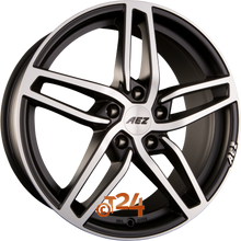 AEZ Velgen - GENUA DARK Black Matt Polished - 19 inch